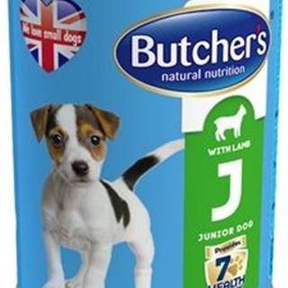 Butcher's Dog Natural&Healthy Junior jahňacie konz. 400g