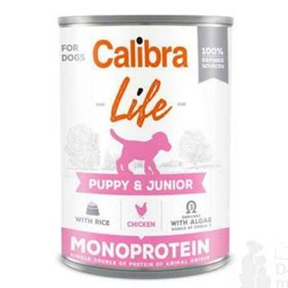 Calibra Dog Life cons.Puppy&Junior Chicken&rice 400g