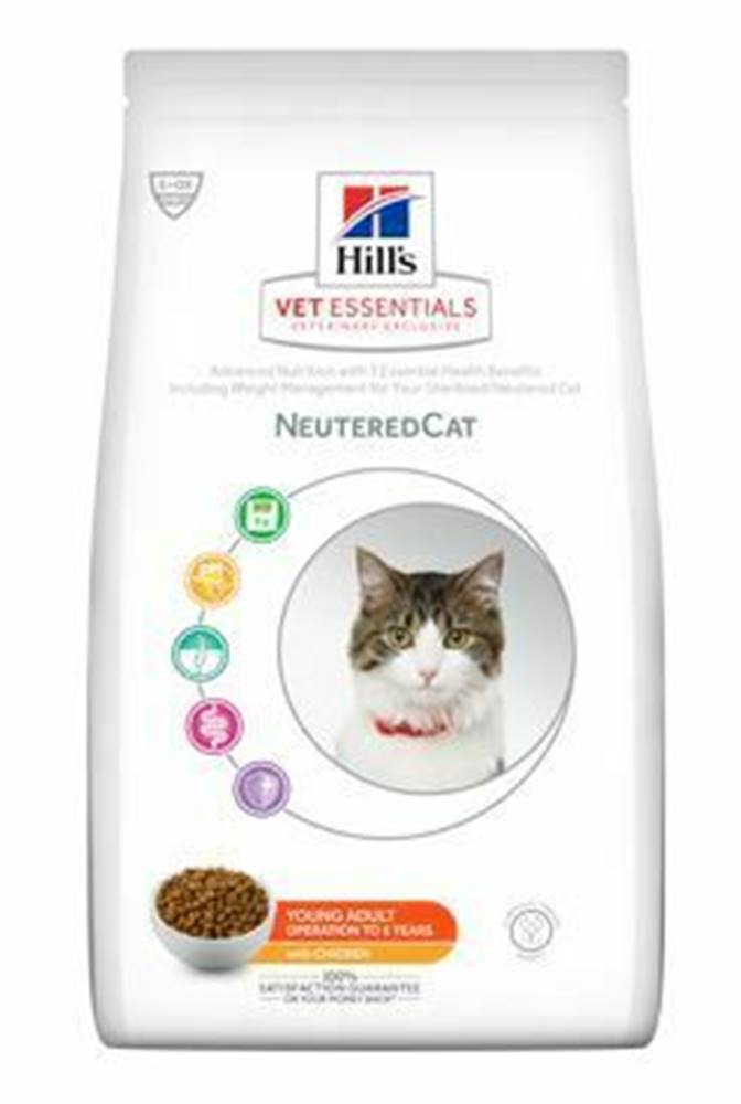 Hill's Hill's Fel.Dry VE Young Adult Neutered Chicken 1,5kg