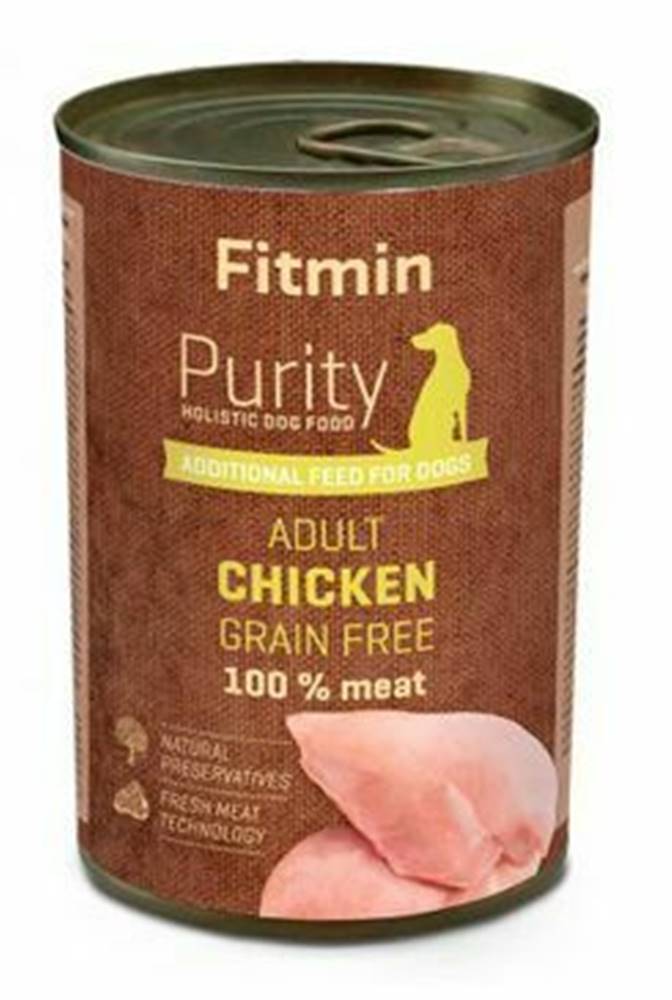 AIKO Fitmin dog Purity konzerva s kuracím mäsom 400g