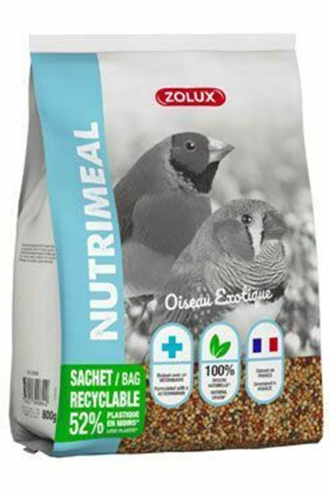 Zolux Krmivo pre exotické vtáky NUTRIMEAL 800g Zolux