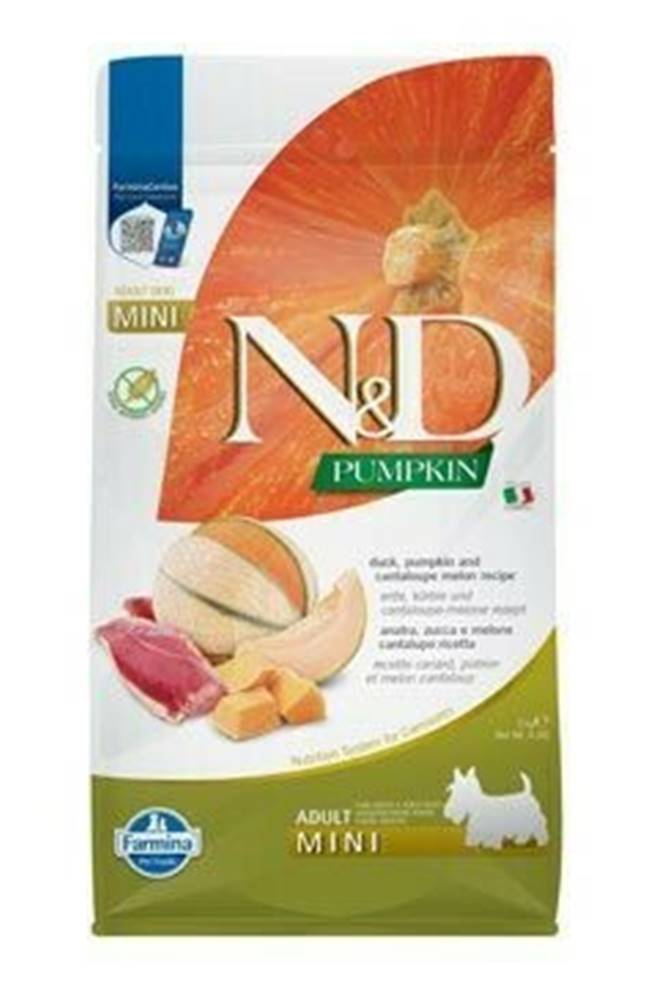 N&D (Farmina Pet Foods) N&D Pumpkin DOG Adult Mini kačica a melón 2kg
