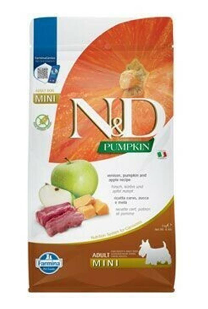 N&D (Farmina Pet Foods) N&D Pumpkin DOG Adult Mini Zverina a jablko 2kg