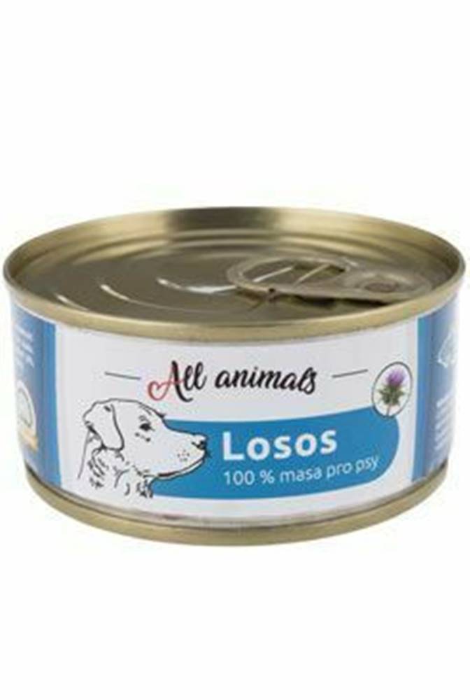 All Animals Všetky zvieratá DOG losos mletý 100g