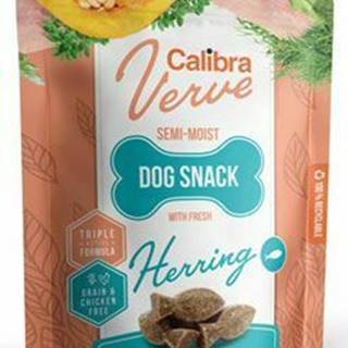 Calibra Dog Verve Semi-Moist Snack Čerstvý sleď 150g