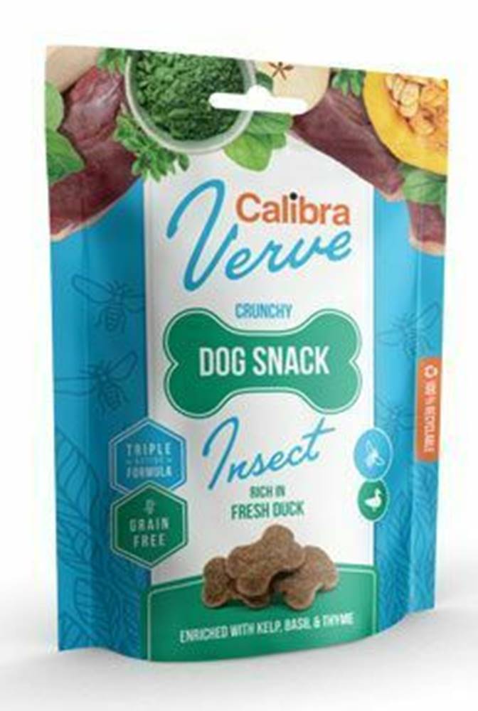 Calibra Calibra Dog Verve Crunchy Snack Insect&Fresh Duck 150g