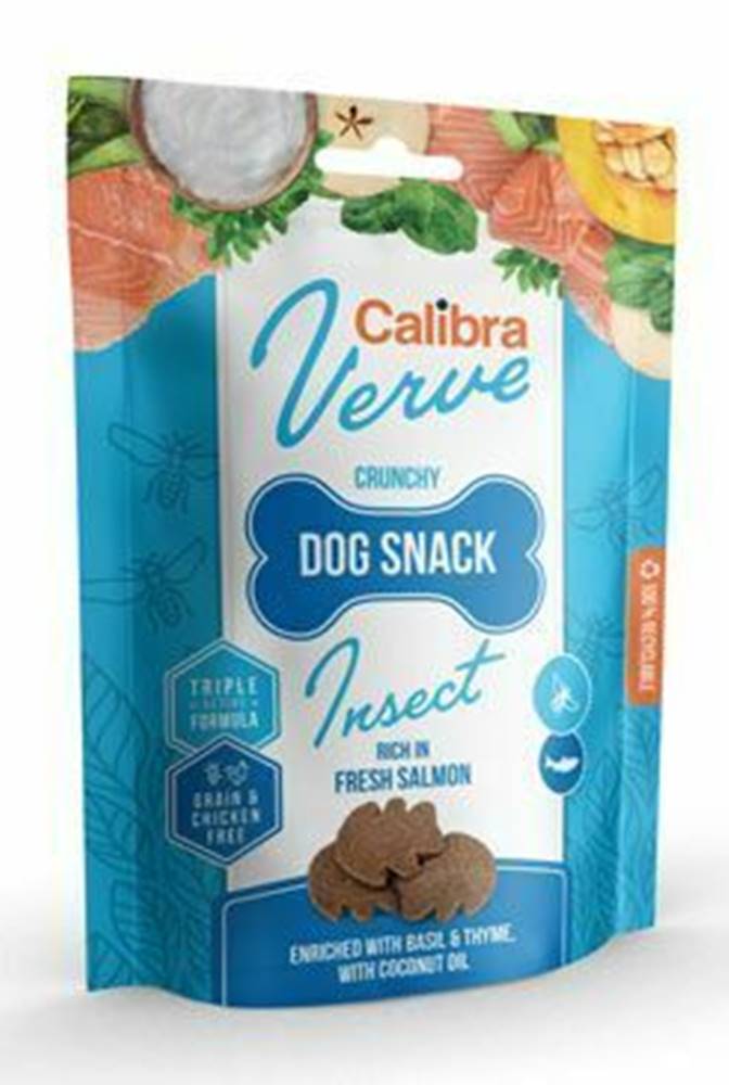 Calibra Calibra Dog Verve Crunchy Snack Insect&Salmon 150g