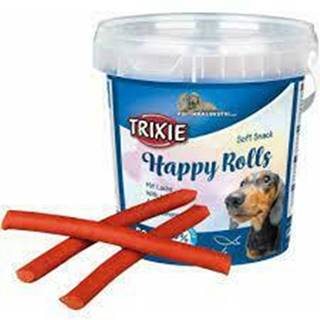 Trixie Soft Snack Happy Rolls tyčinky s lososom 500g TR