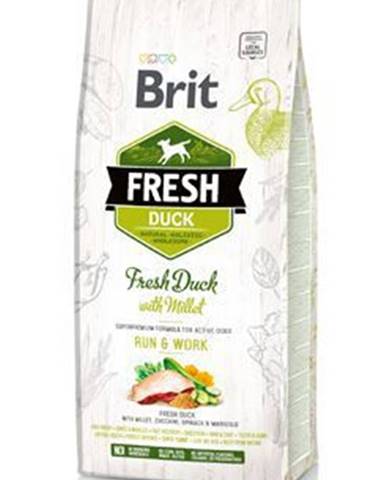 Brit Dog Fresh Duck & Millet Active Run & Work 2,5kg