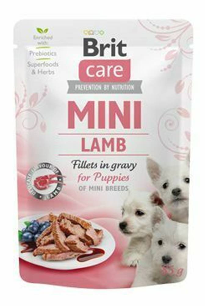 Brit Care Brit Care Dog Mini Puppy Lamb fillets in gravy 85g