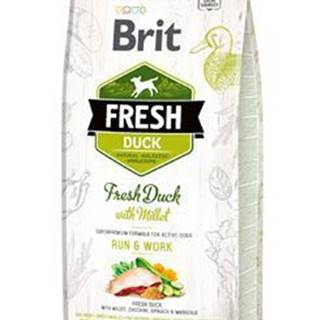 Brit Dog Fresh Duck & Millet Active Run & Work 2,5kg