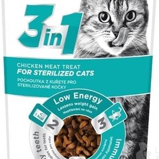 Pet+ 3v1 cat STERILISED 1kg