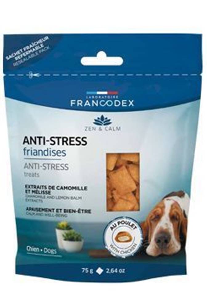Francodex Francodex Antistresová pochúťka pre psov 75g