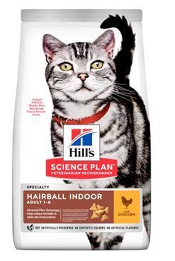 Hill's Hill's Fel. Dry SP Adult "HBC indoor cats "Chicken 10kg