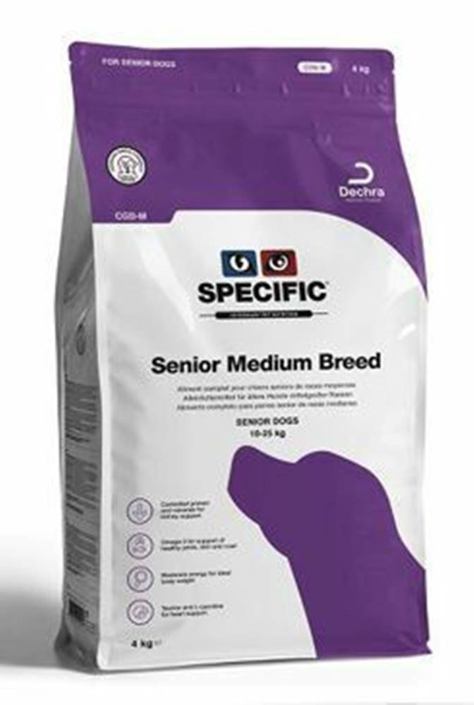 Specific Specific CGD-M Senior Medium Breed 4kg pes