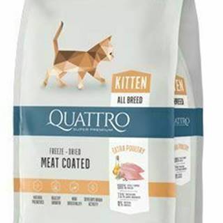 QUATTRO Cat Dry Premium all Breed Kitten Poultry 1,5kg