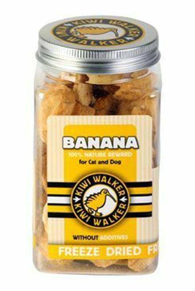 Kiwi Walker Mrazom sušený banán 70g KW