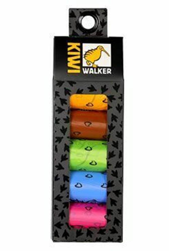 Kiwi Walker Vrecká na psie exkrementy ECO-FRIENDLY 5ks KW