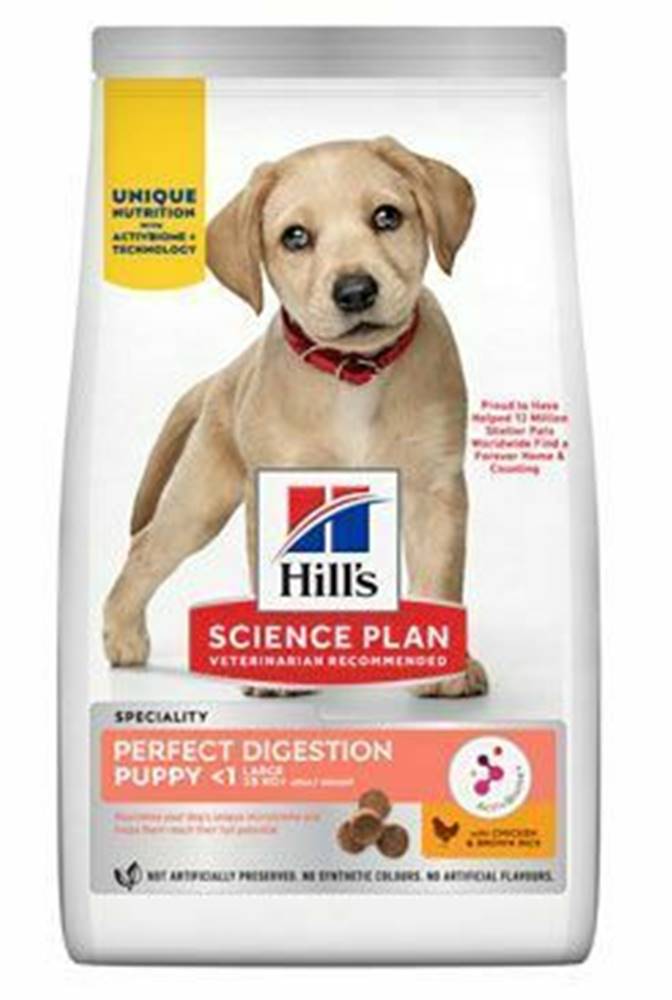 Hill's Hill's Can. SP+AB PftDig Puppy LB Chicken Rice 2,5kg