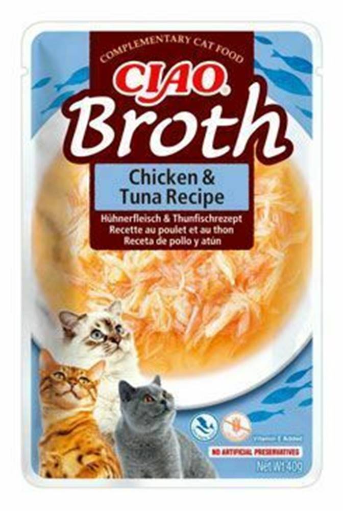Churu Churu Cat CIAO Broth Chicken&Tuna Recipe 40g