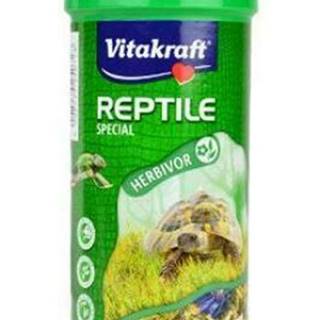 Vitakraft Reptile Turtle Herbivore suché plazy 250ml
