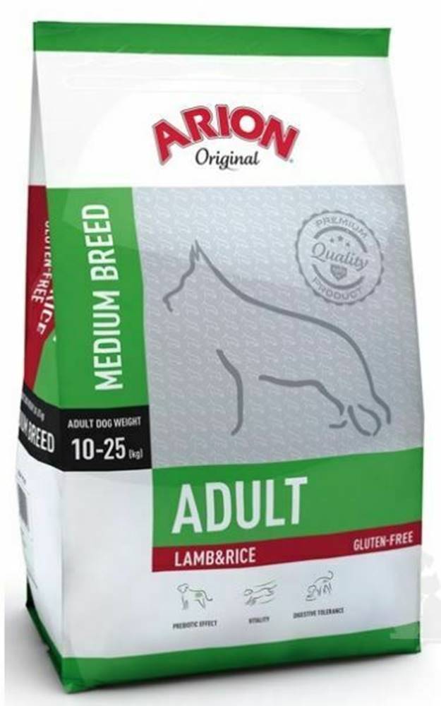 Arion Arion Dog Original Adult Medium Lamb Rice 3kg