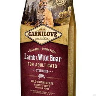 Carnilove Cat Lamb & Wild Boar Adult Sterilised 6kg