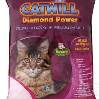 Catwill Diamond Power podstielka pre mačky 16l
