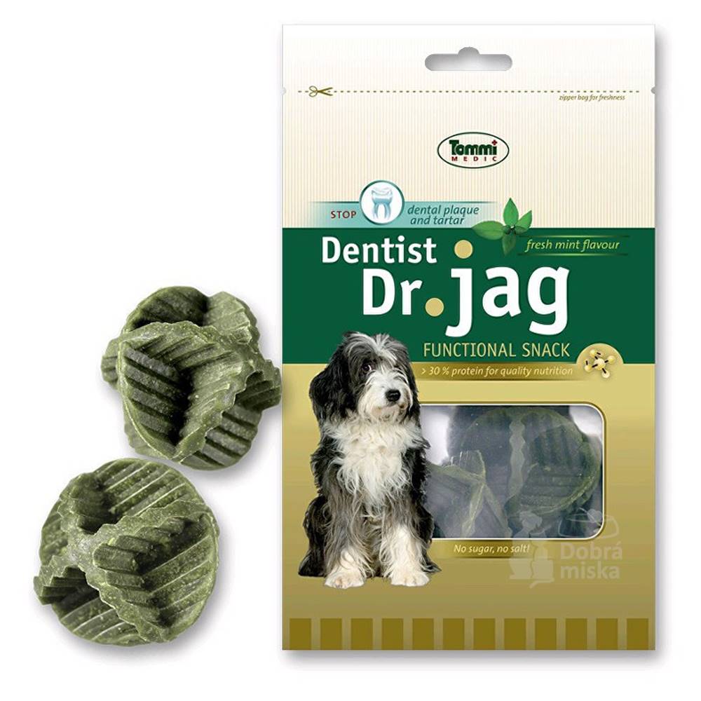 Tommi Dr. Jag Dental Snack - Orbits, 4ks