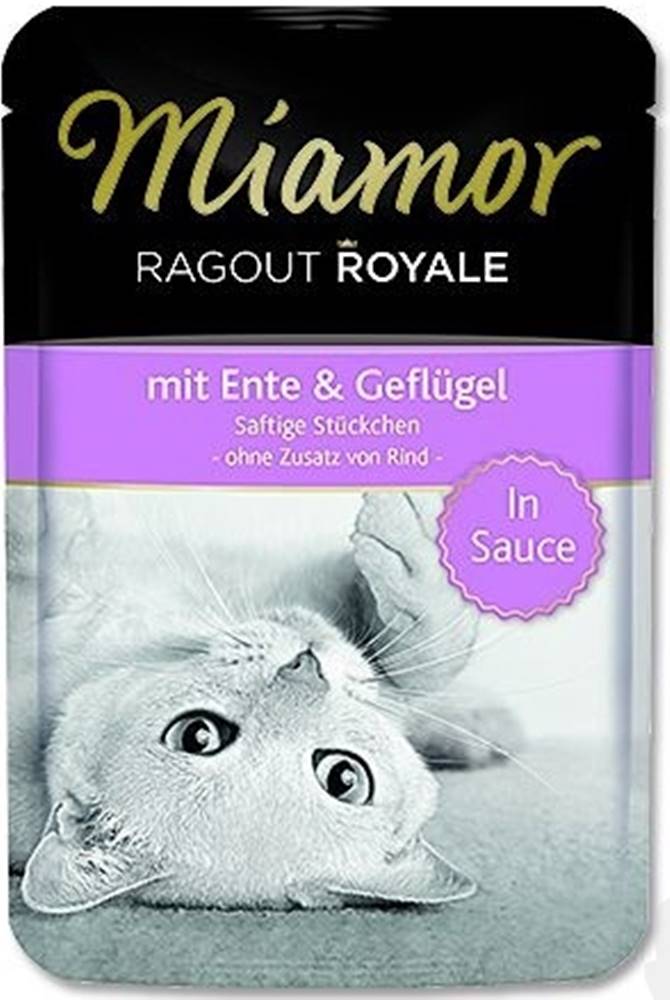 Miamor Miamor Cat Ragout kapsa kačacie+dusené mäso v šťave 100g
