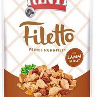 Rinti Dog pocket Filetto kuracie + jahňacie v želé 100g