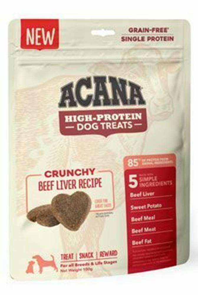 Acana Acana Dog Treats Biscuits - Hovädzia pečeň 100g