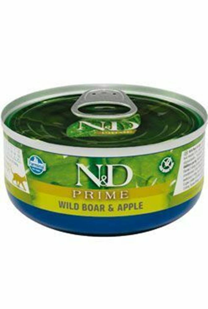 N&D (Farmina Pet Foods) N&D CAT PRIME Adult Boar & Apple 70g