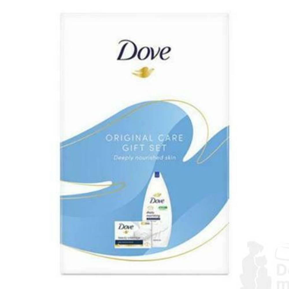 Ostatní Sprchový gél Dove Original + kozmetická mydlová súprava Beauty