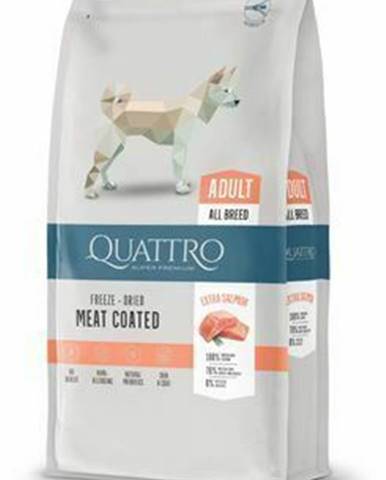 QUATTRO Dog Dry Premium All Breed Adult Salmon 12kg