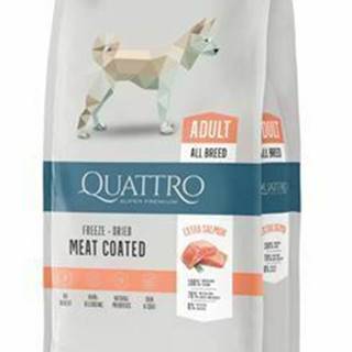 QUATTRO Dog Dry Premium All Breed Adult Salmon 12kg