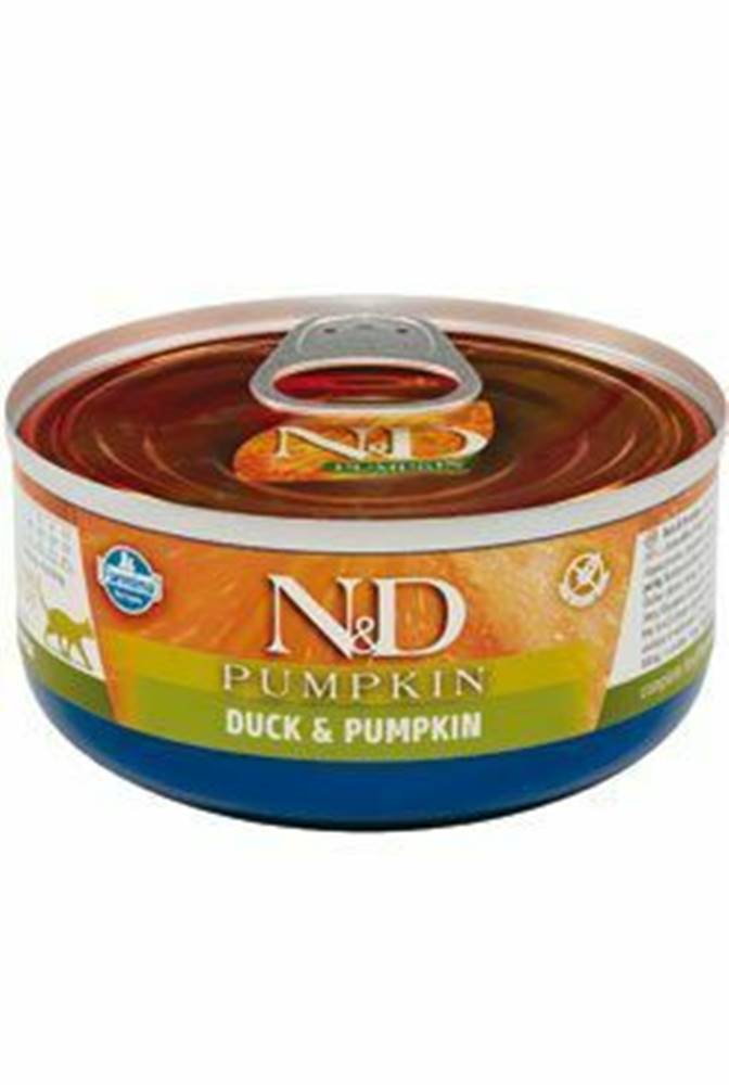 N&D (Farmina Pet Foods) N&D CAT PUMPKIN Adult Kačica a tekvica 70g