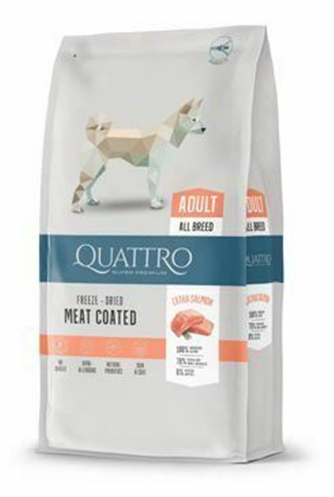 Quattro QUATTRO Dog Dry Premium All Breed Adult Salmon 3kg