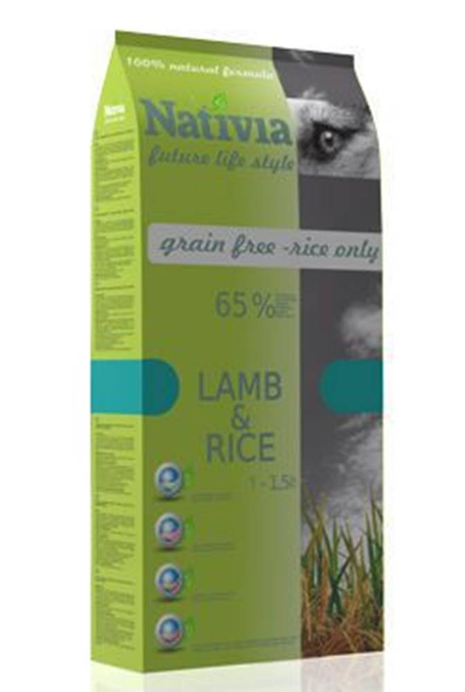 Nativia Dog Adult Lamb&Rice...