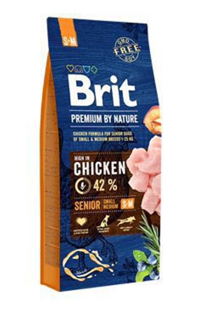 Brit Brit Premium Dog by Nature Senior S+M 15kg
