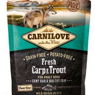 Carnilove Dog Fresh Carp & Trout pre dospelých 1,5kg