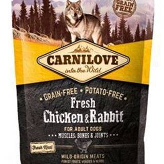 Carnilove Dog Fresh Chicken & Rabbit pre dospelých 1,5kg