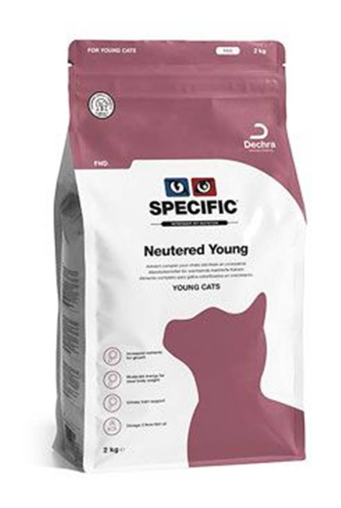 Specific Špecifická FND kastrovaná mladá 2kg mačka