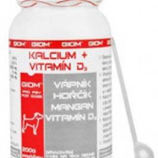 Giom dog Calcium+D3 200g plv