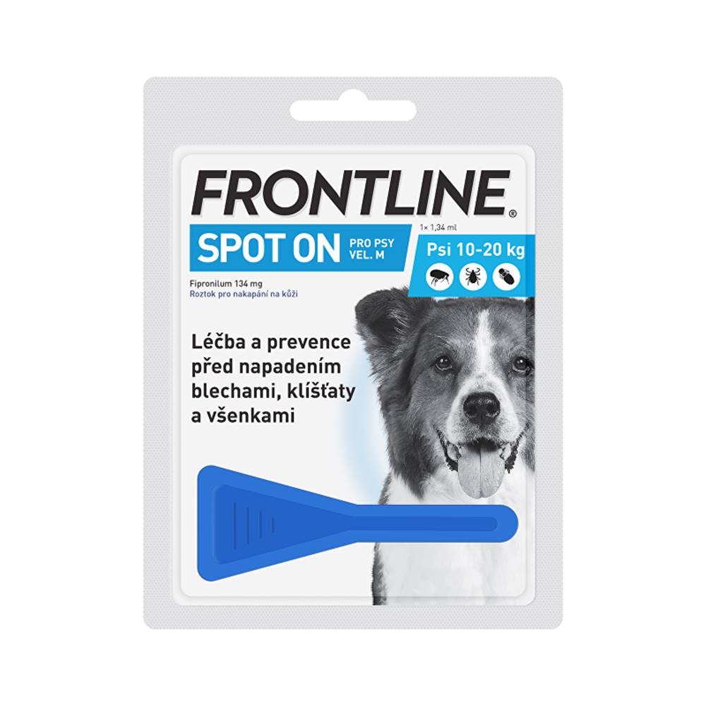 Frontline FRONTLINE SPOT ON pre psov M (10-20kg) - 1x1,34ml