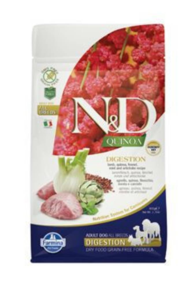 N&D N&D Quinoa DOG Digestion Lamb & Fennel 800g