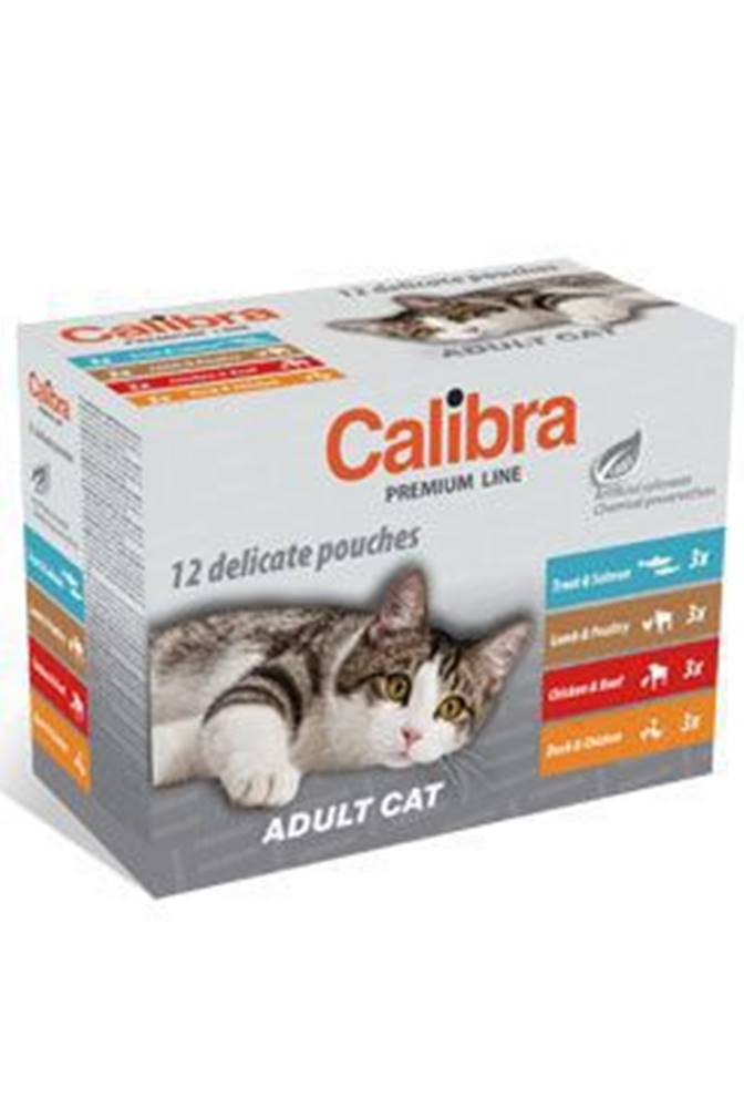 Calibra Calibra Cat pocket Premium Adult multipack 12x100g