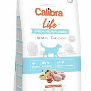 Calibra Dog Life Junior Medium Breed Chicken  2,5kg