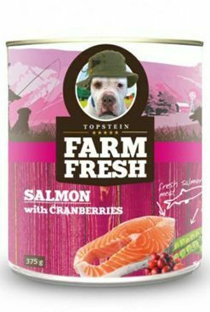 Farm Fresh Farm Fresh Dog Salmon with Cranberries konzerva 375g