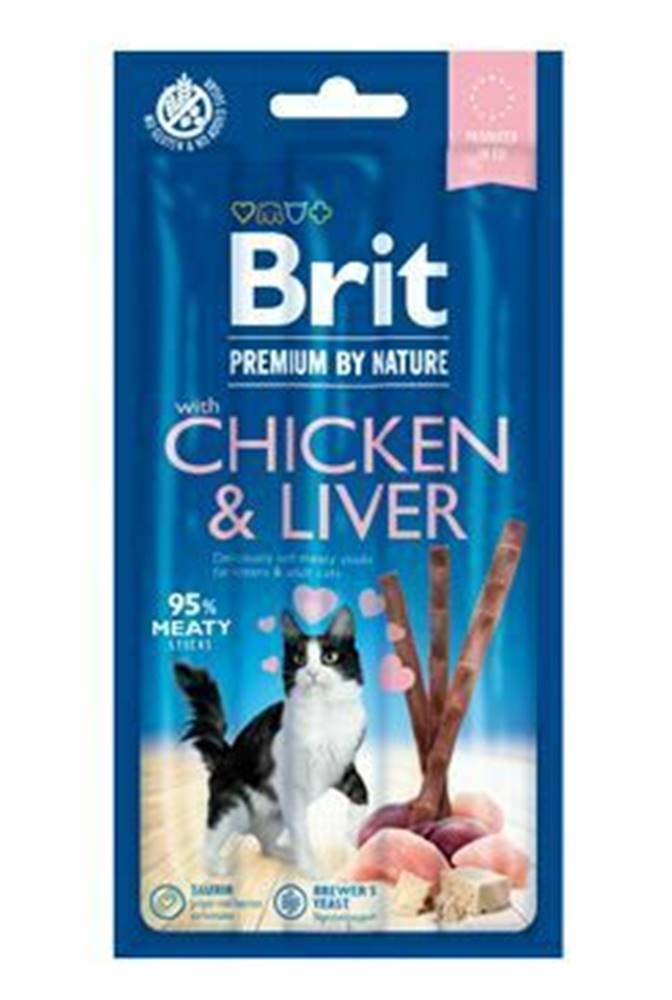 Brit Premium Brit Premium Cat by Nature Sticks Chicken&Liver(3pcs)